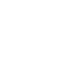 Four wavy white lines on a black background
