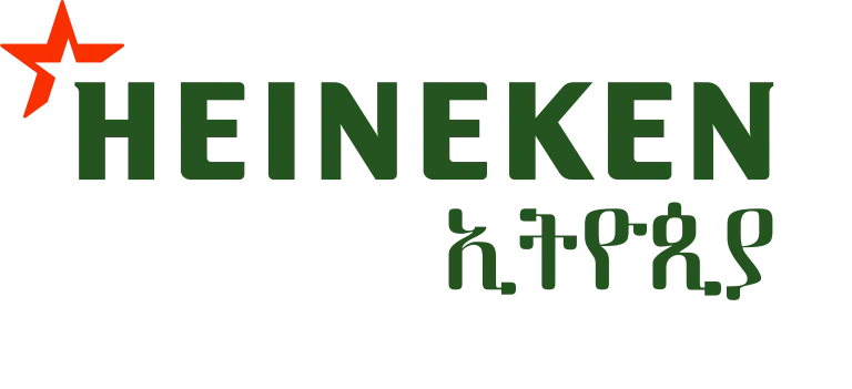 Heineken logo with red star and green text, along with Japanese characters.