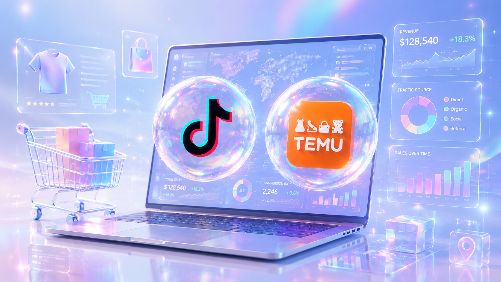 Shelf Ecommerce vs. Content Ecommerce: Why Temu and TikTok Shop Are Completely Different Businesses