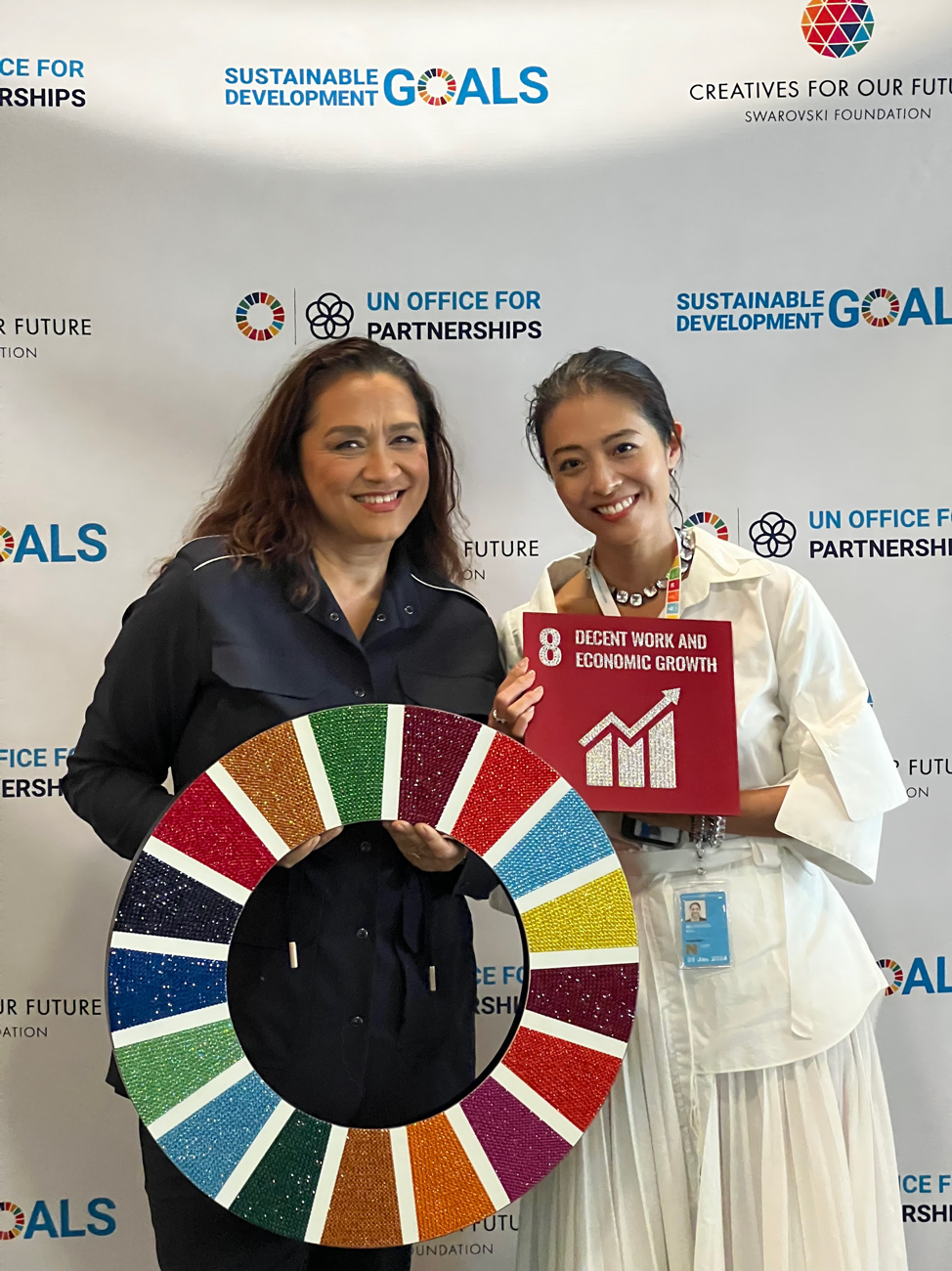 Studio Laurence Vessels x Swarovski Foundation at United Nations Headquarters
