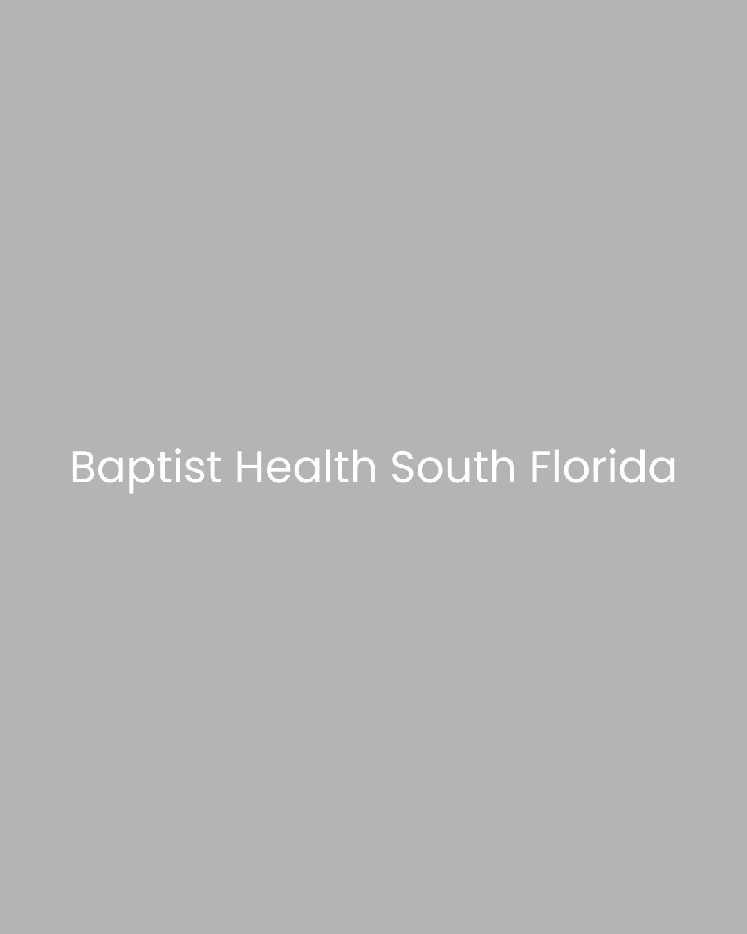 Baptist Health South Florida