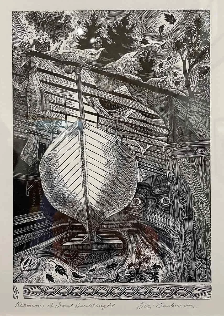 Demons of Boat Building by Siri Beckman