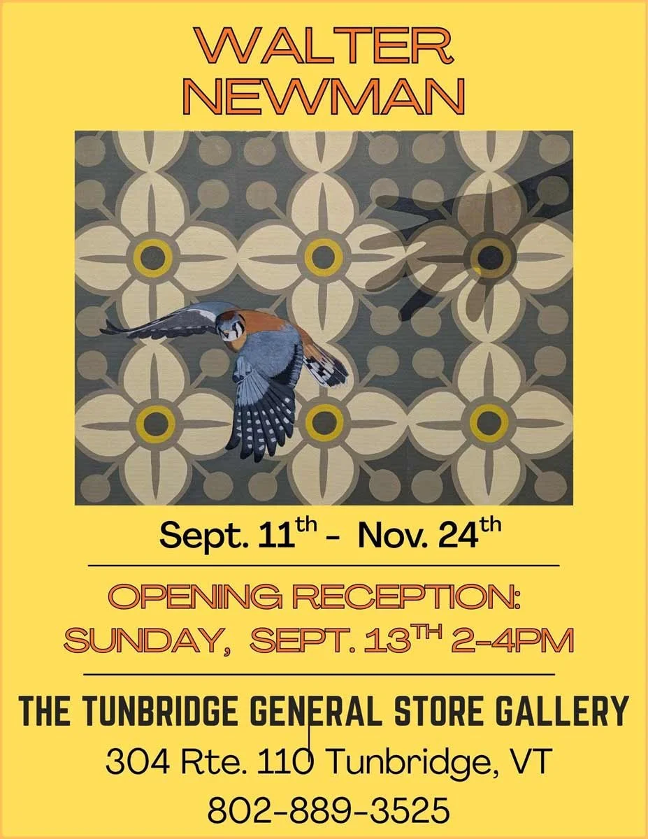 Poster for Walter Newman's Art Exhibit