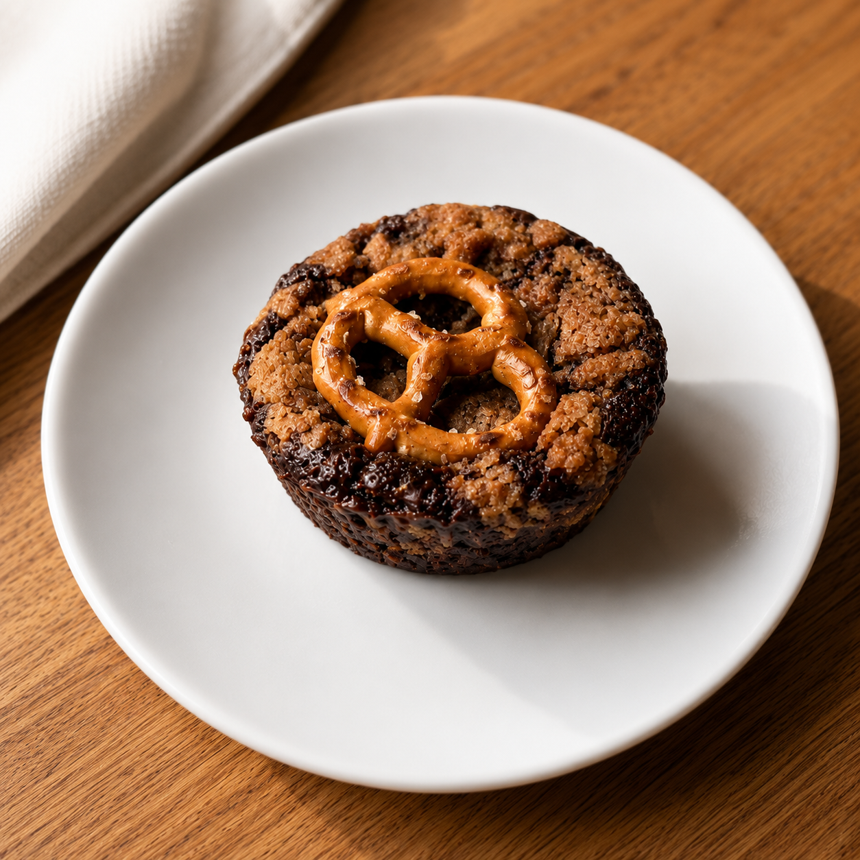3 Salted Caramel Pretzel Brookies