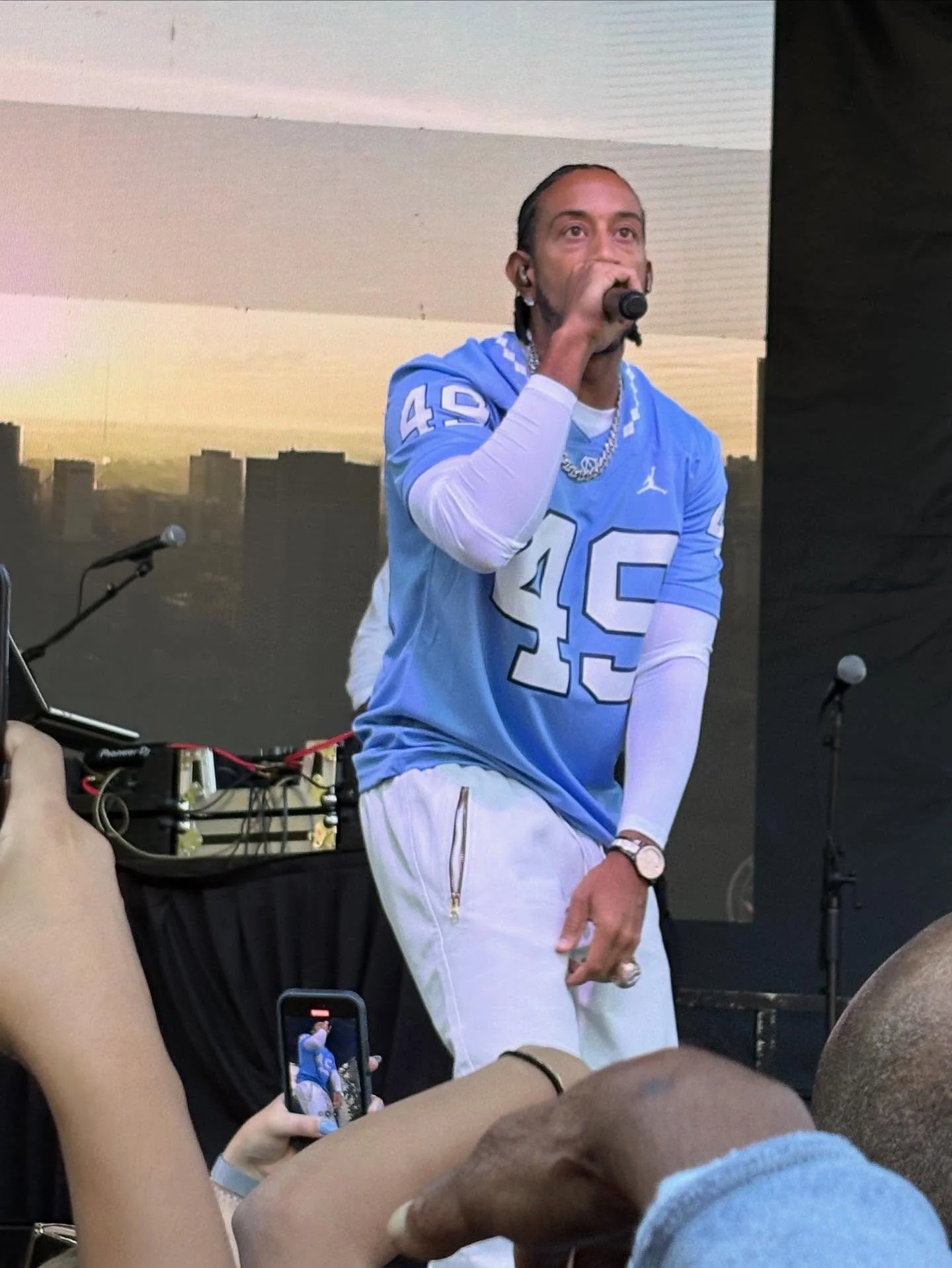 The Sound of Silence and a Little Ludacris in Chapel Hill