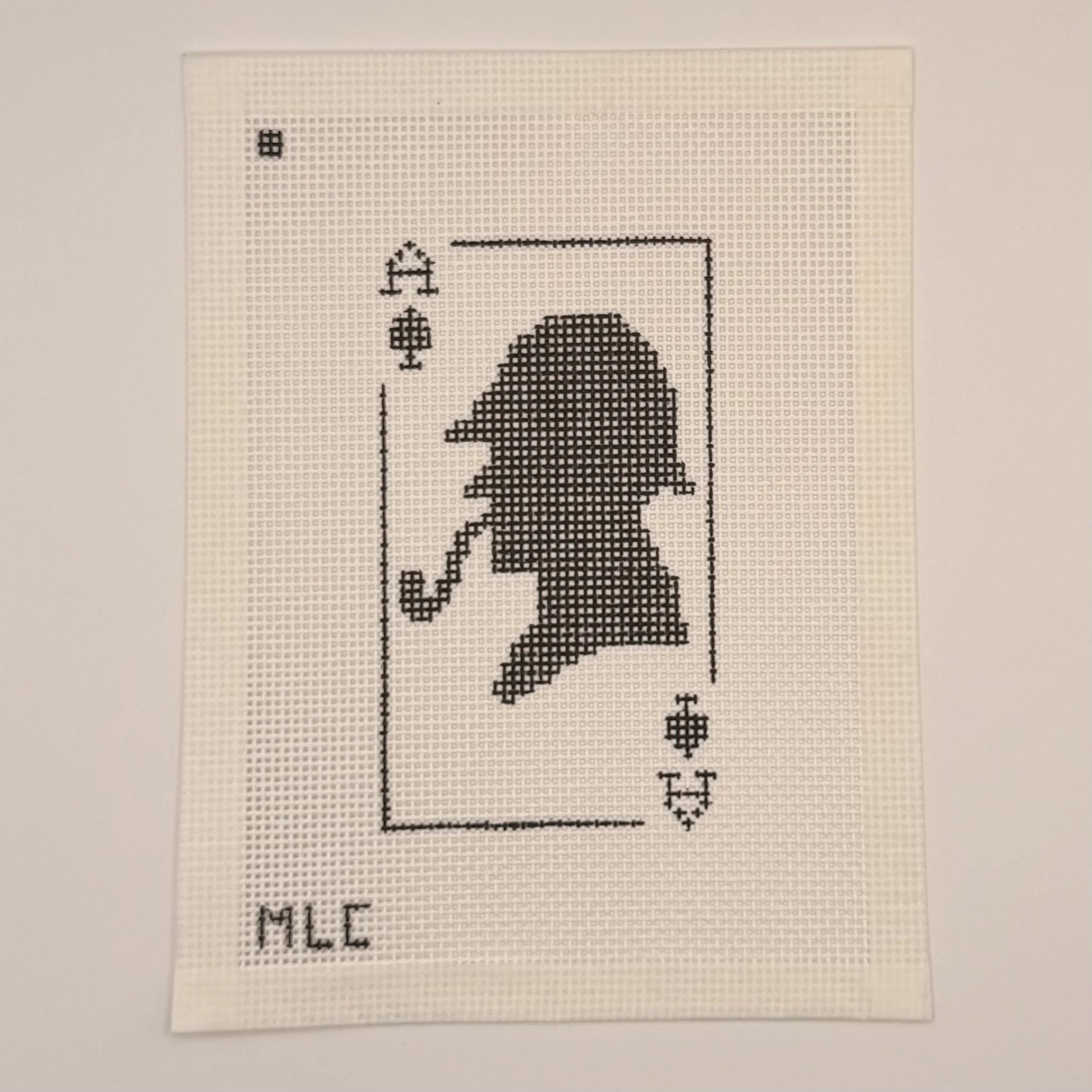 Ace of Spades - Victorian Detective Literary Card