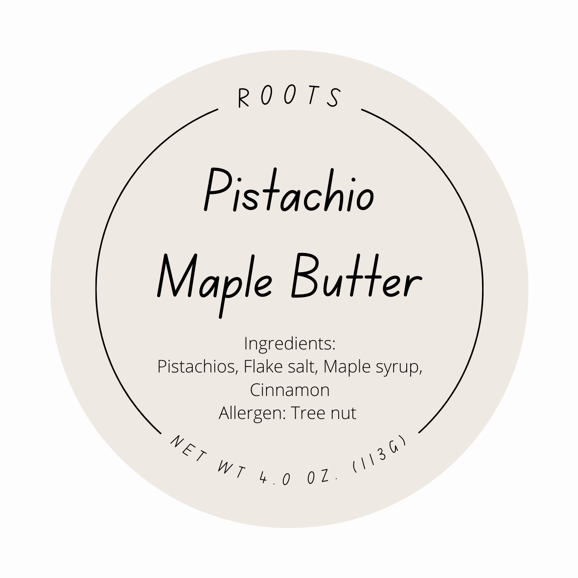 Maple Pistachio Butter
