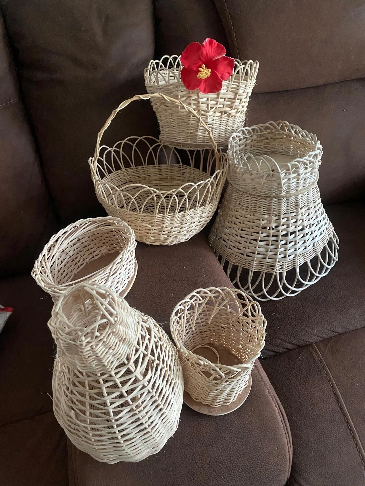 Handmade threaded Baskets of all sizes, shapes and purposes