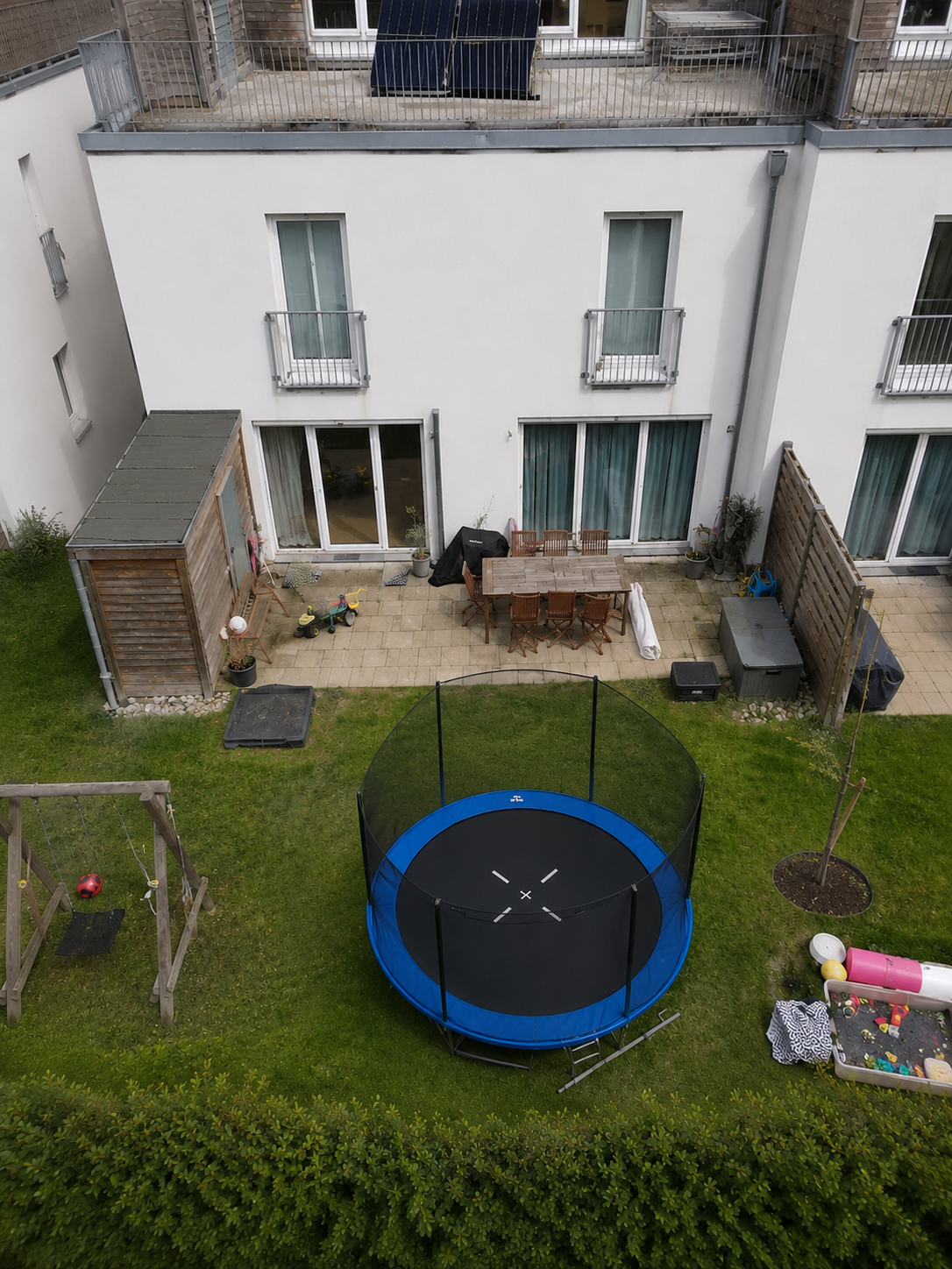 Reihenhaus Townhaus ohne Gartengestaltung