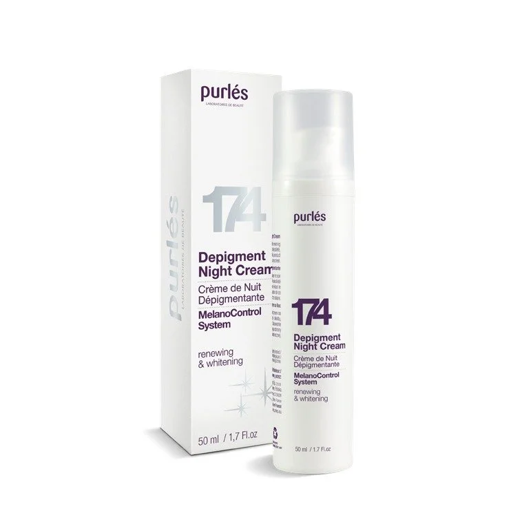 Purlés 174 Depigment Night Cream – Depigmentujący krem na noc
