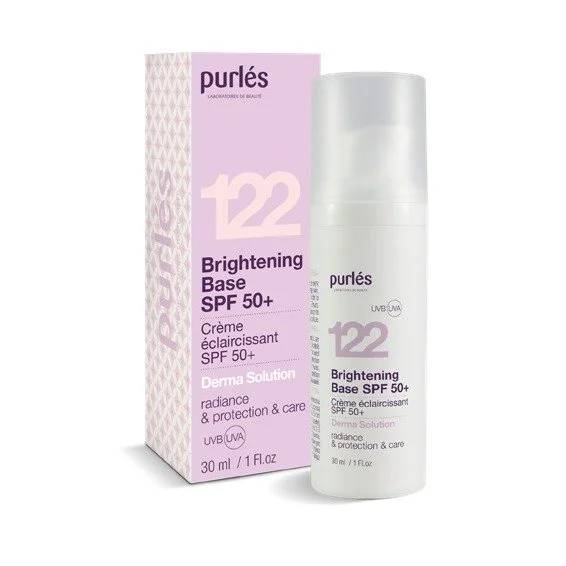Purlés 122 Brightening Base SPF 50+ – Rozświetlająca baza SPF 50+
