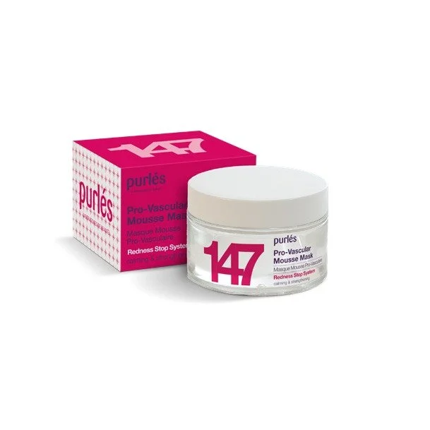 Purlés 147 Pro-Vascular Mousse Mask – Maska-mus do skóry naczyniowej