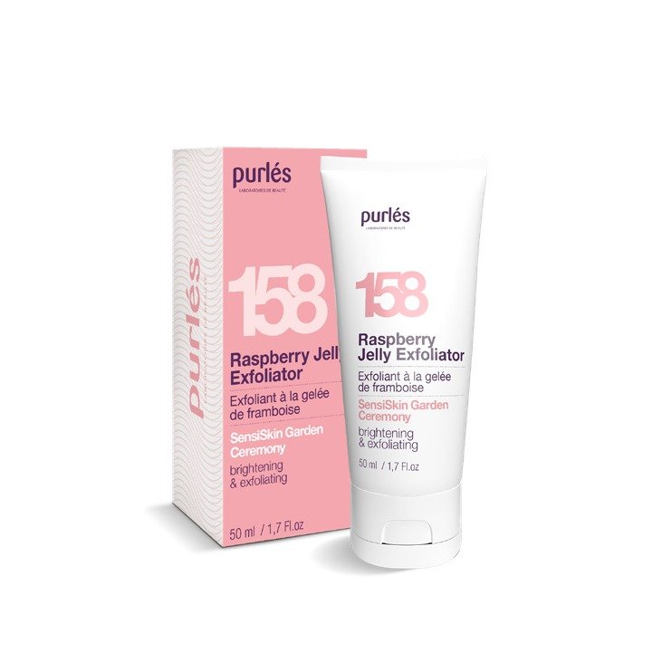 Purlés 158 Raspberry Jelly Exfoliator – Malinowa maska eksfoliująca