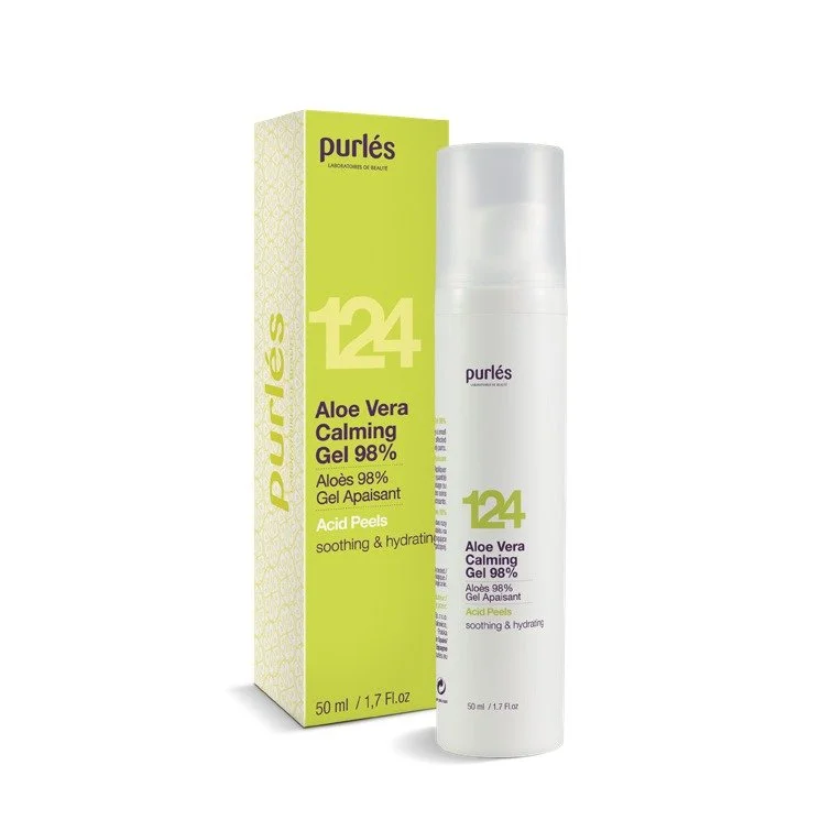 Purlés 124 Aloe Vera Calming Gel 98% – Kojący żel aloesowy 98%