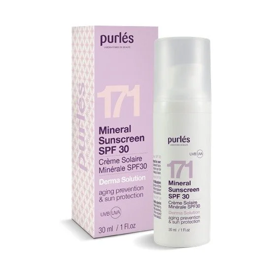 Purlés 171 Mineral Sunscreen SPF 30 – Mineralny filtr przeciwsłoneczny SPF 30