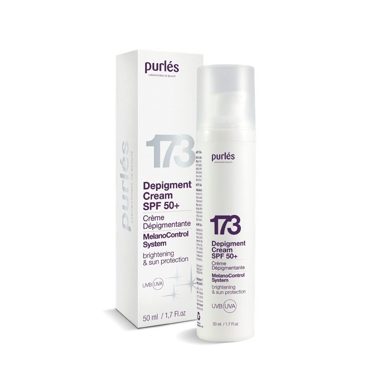 Purlés 173 Depigment Cream SPF 50+ – Depigmentujący krem SPF 50+