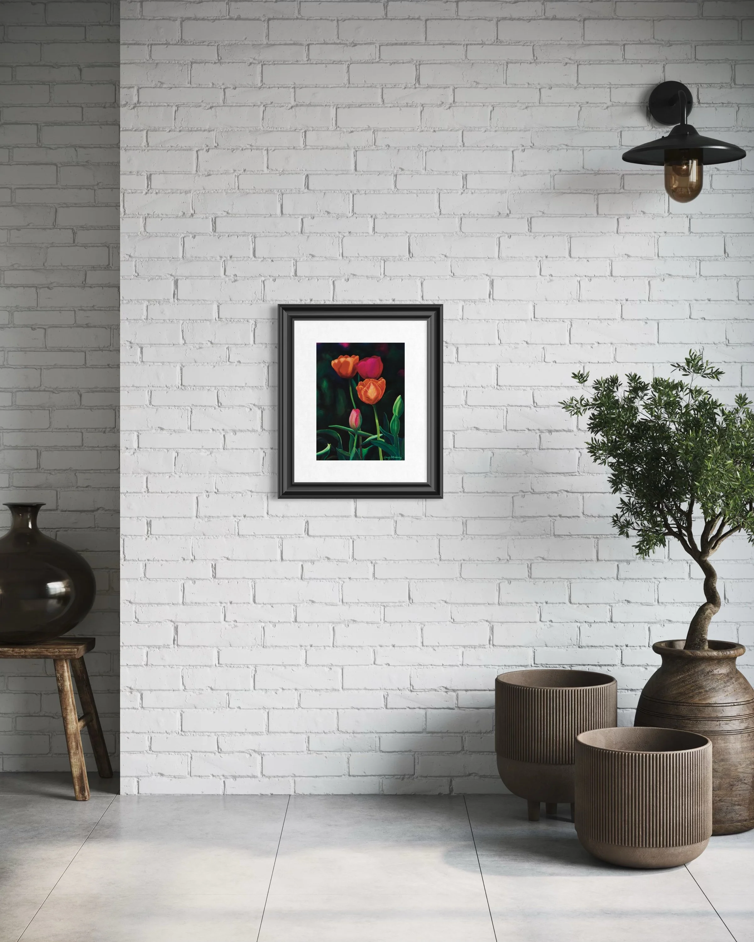 Tulips In Evening Light | Fine Art Print