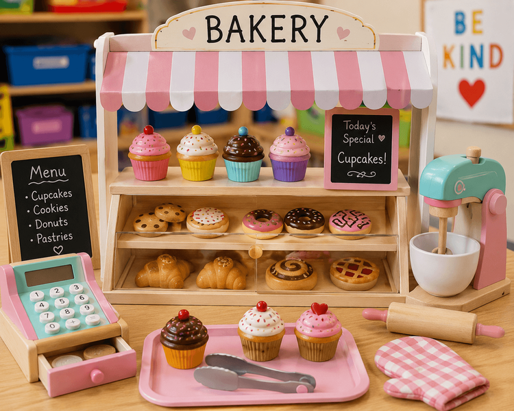 Birthday Bakery confidence-building activity