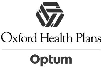 Logo of Oxford Health Plans with the Optum branding underneath.