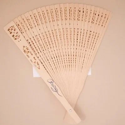 Leque para eventos em dias de calor