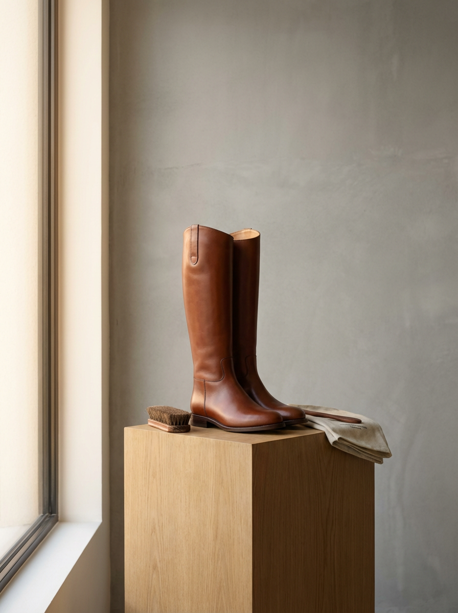 Leather Riding Boots