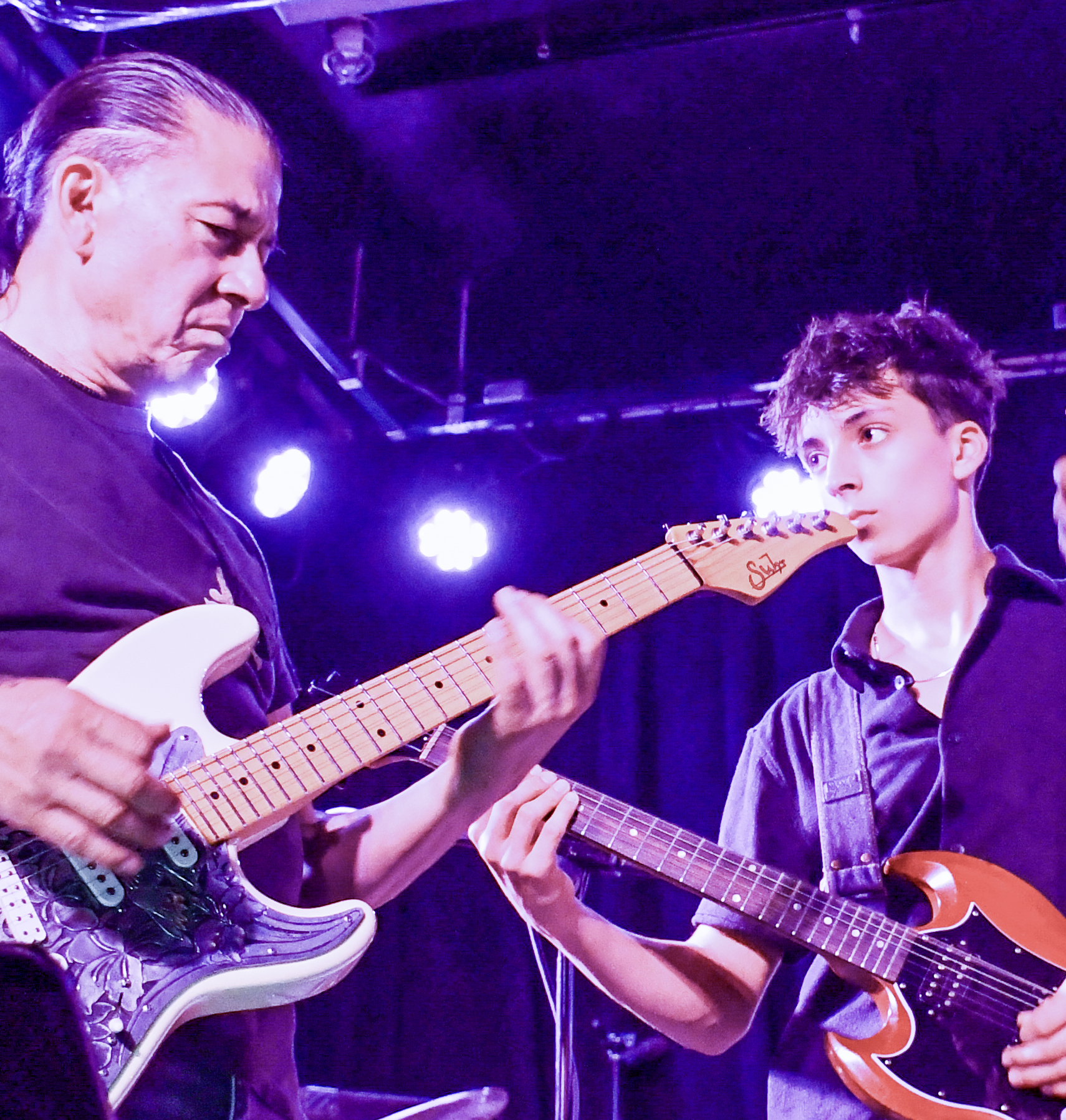 Paul Pesco and Jackson Doyle playing with Ozmosys at Martyr's Chicago.