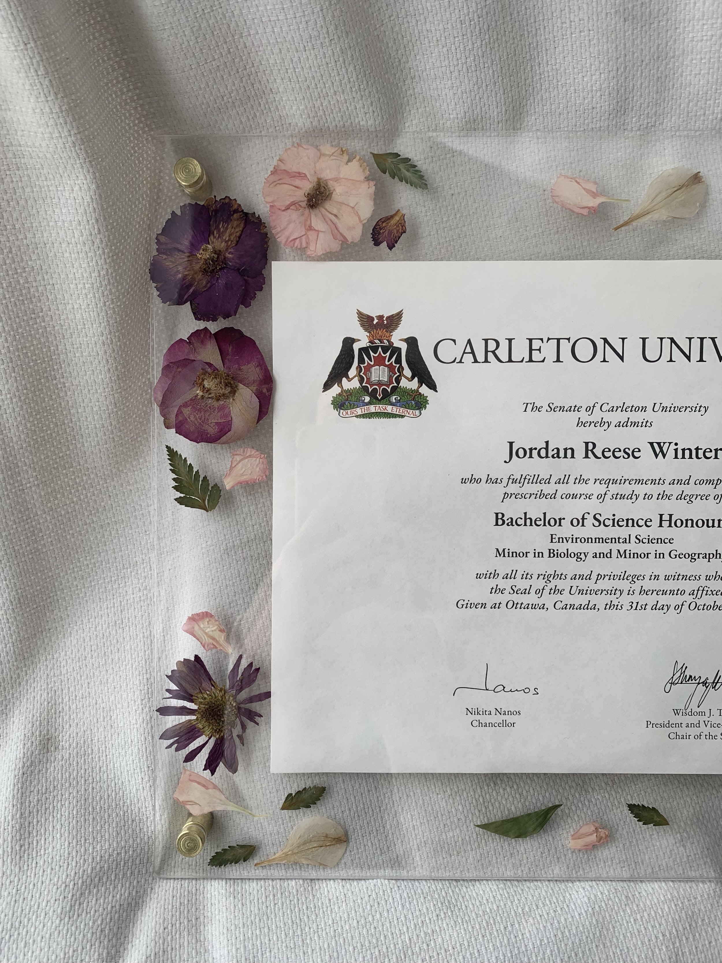 Diploma Frame - Clear Acrylic