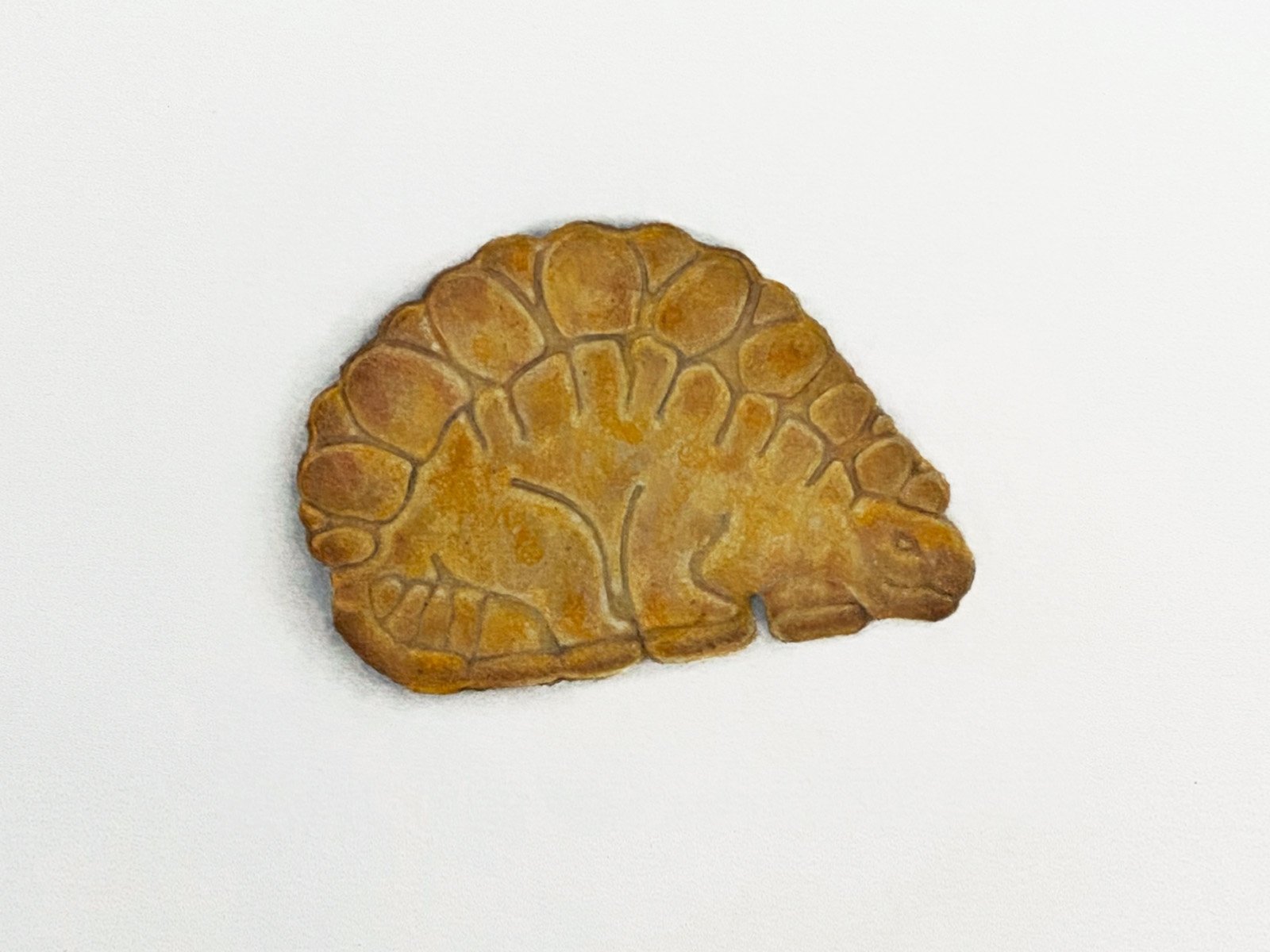 Retrato de galleta Dinosaurus