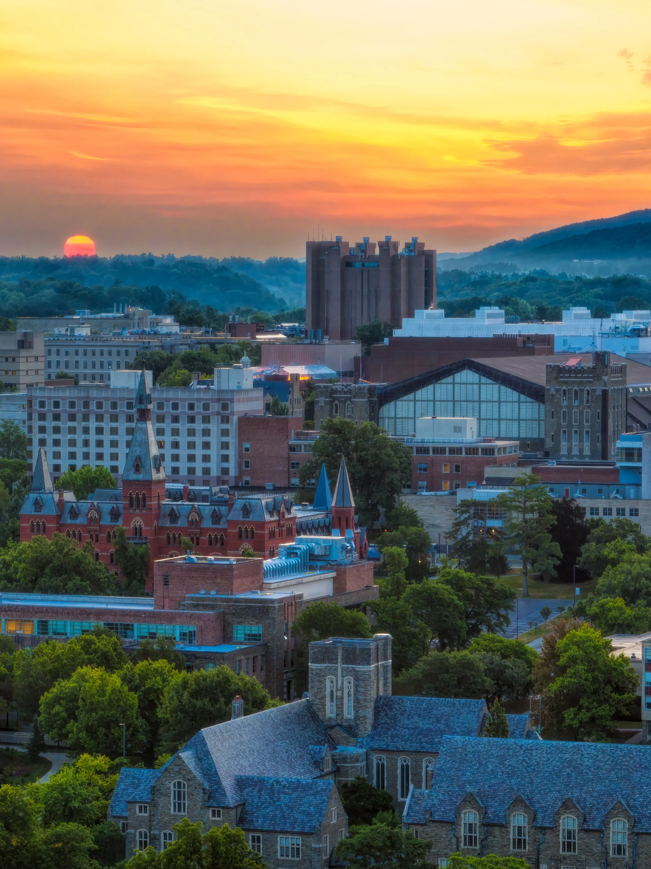 Cornell sunrise