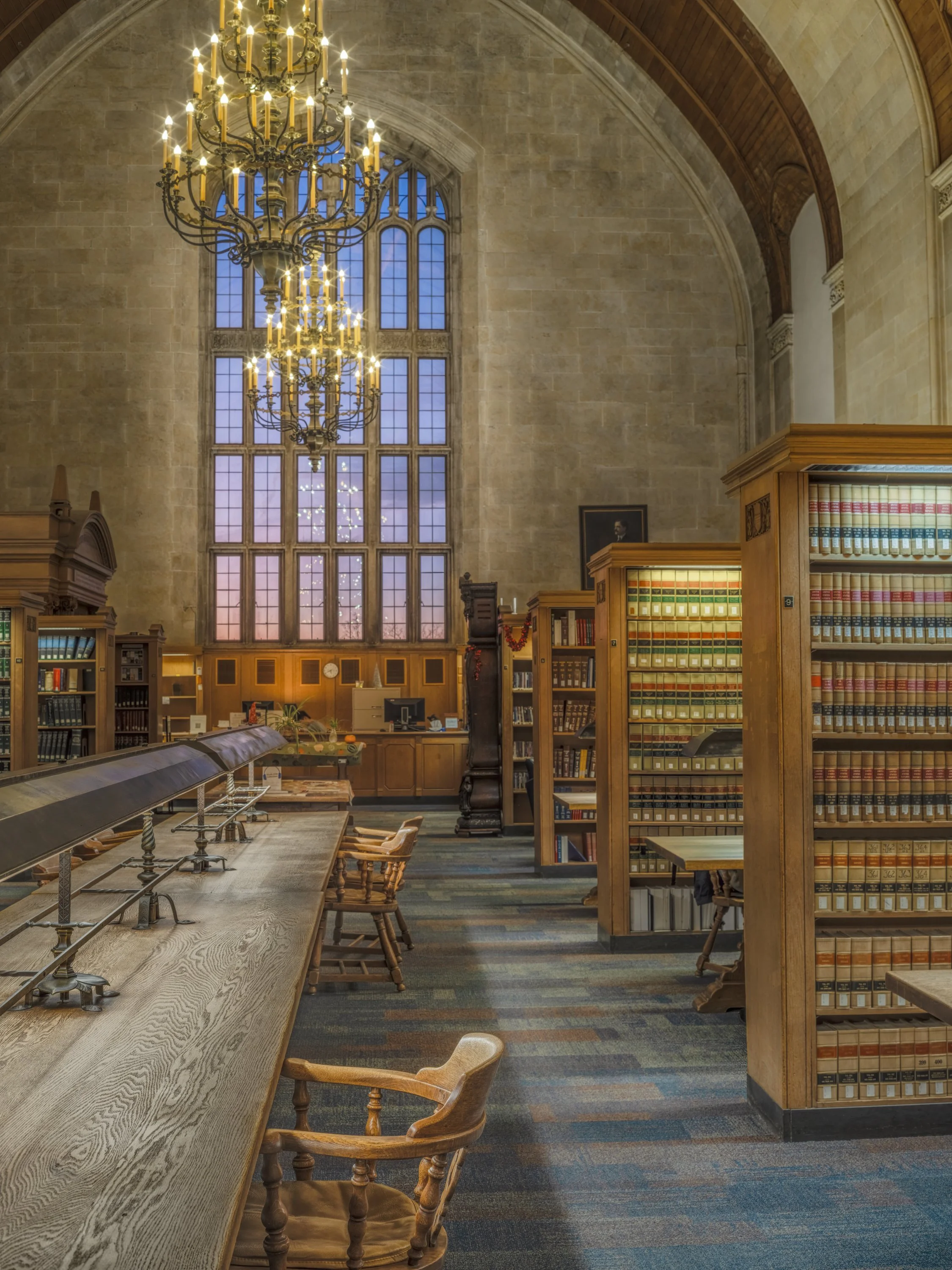 Law Library in Myron Taylor Hall