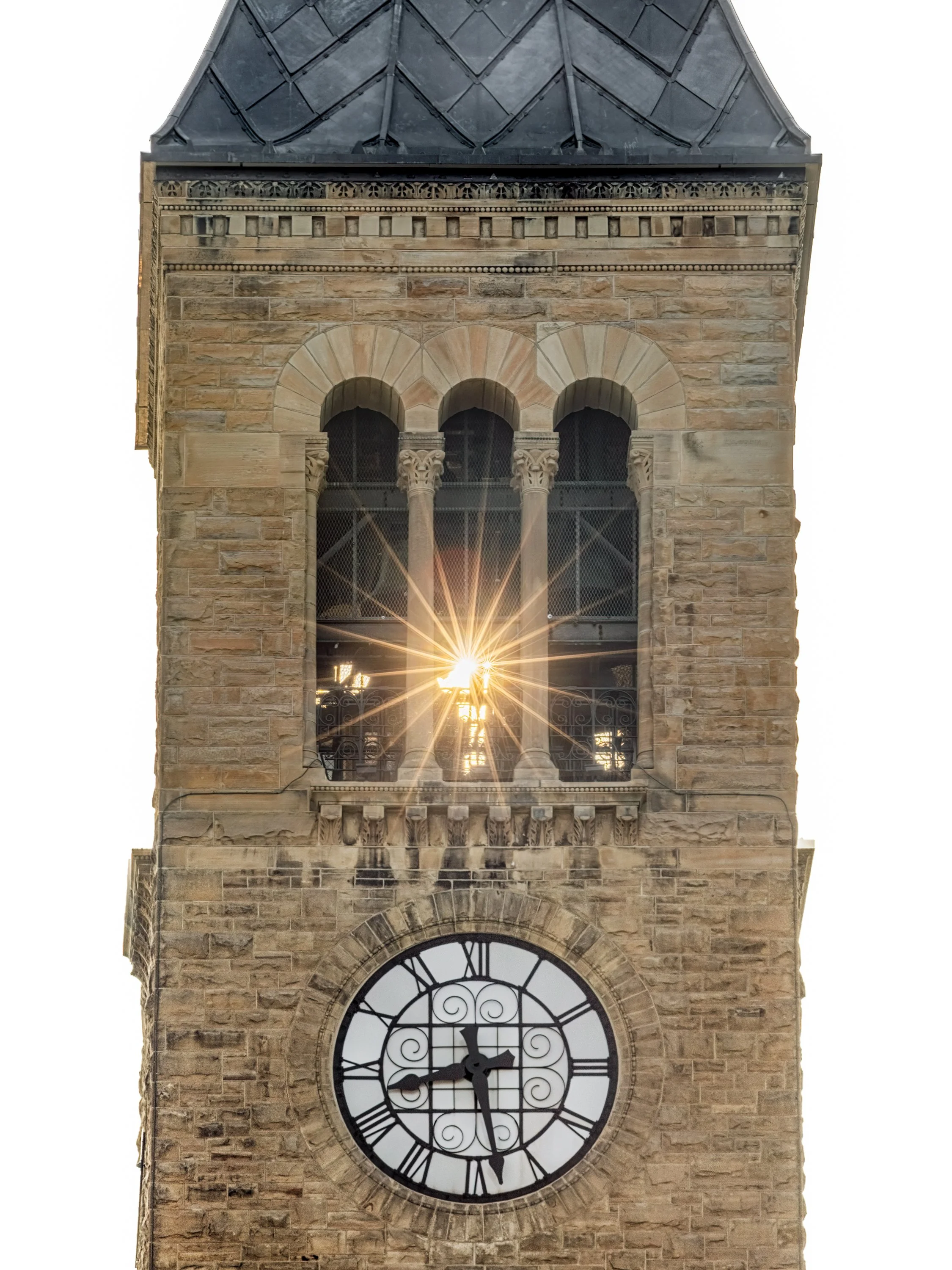 McGraw Tower sunrise