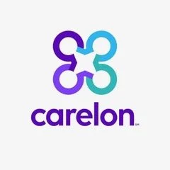 Carelon logo featuring interconnected circles and the word Carelon underneath