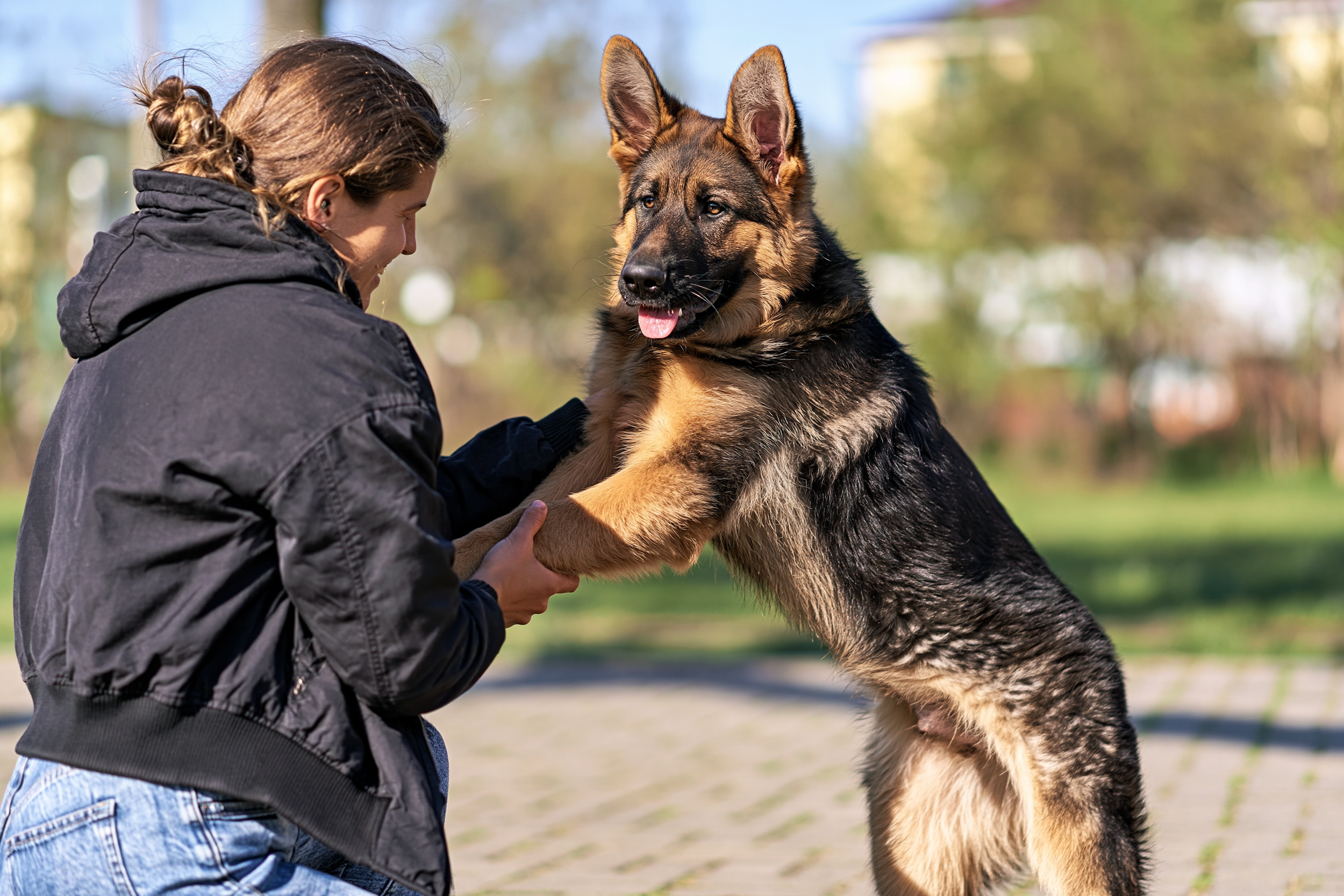 How to Stop a Shepherd Puppy From Jumping: Calm Greeting Training for Working Breeds