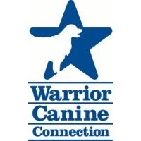 Logo of Warrior Canine Connection featuring a dog and a star.
