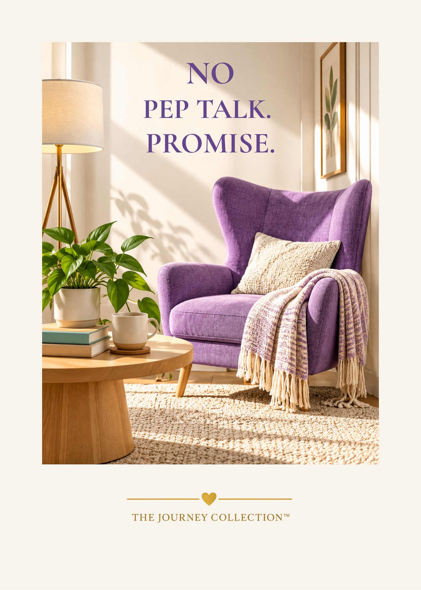 No Pep Talk. Promise | Digital Greeting Card