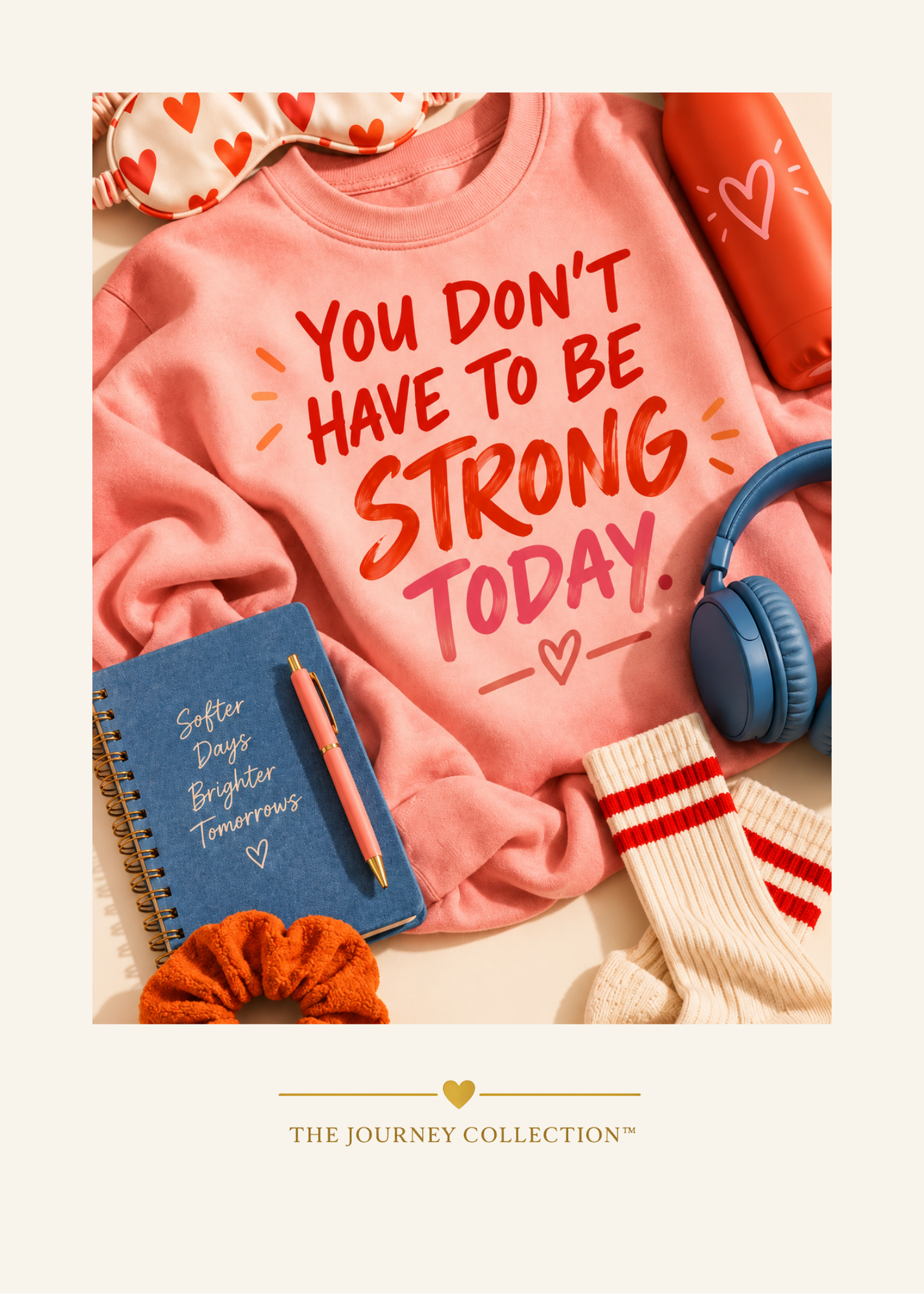 You Don't Have to Be Strong Today | Digital Greeting Card