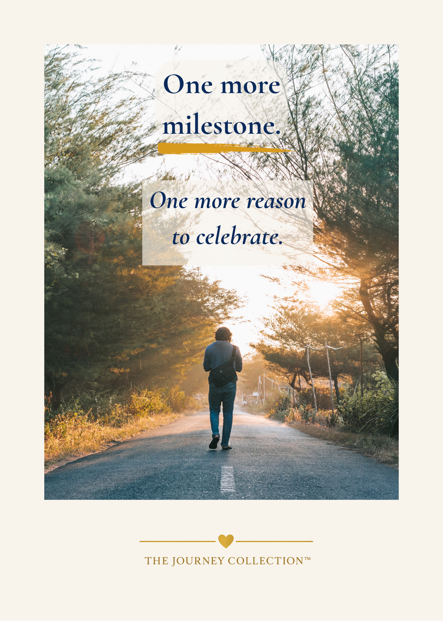 One More Milestone | Digital Greeting Card