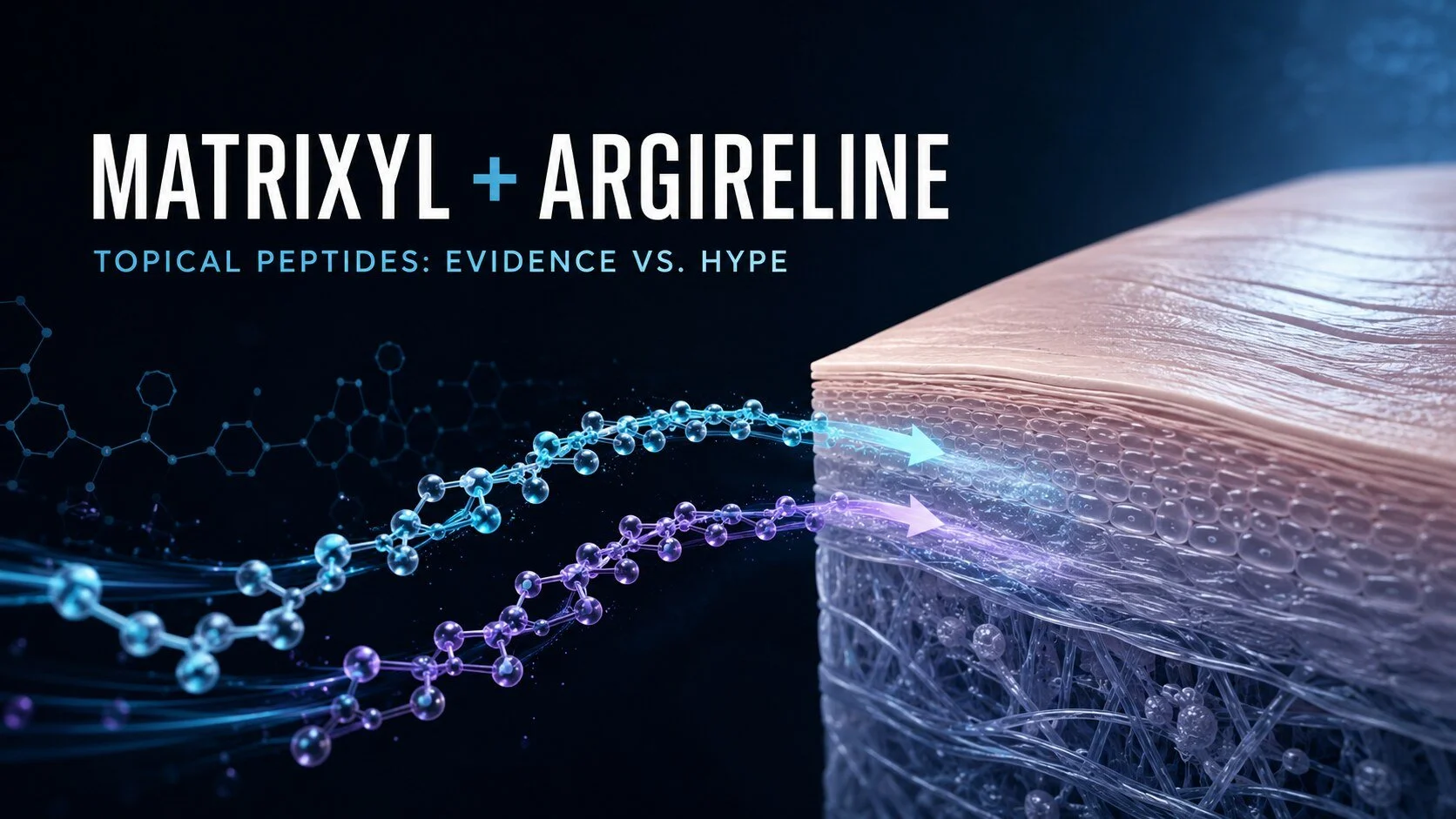 Matrixyl and Argireline: What Topical Peptides Can Plausibly Do