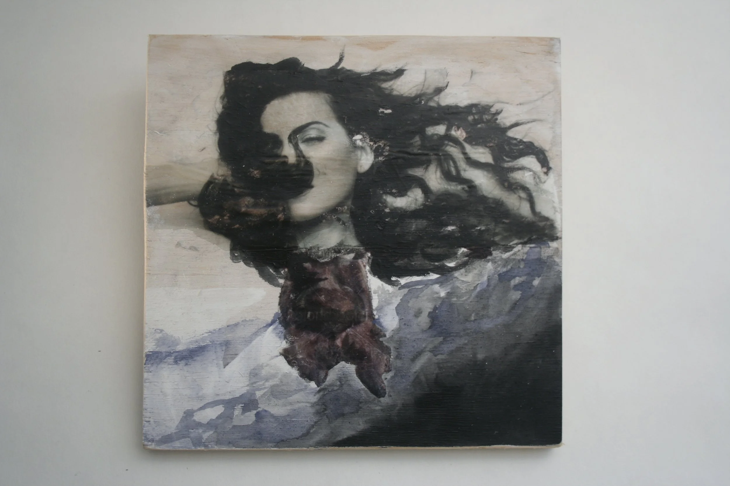 abstract painting with julianna margulies