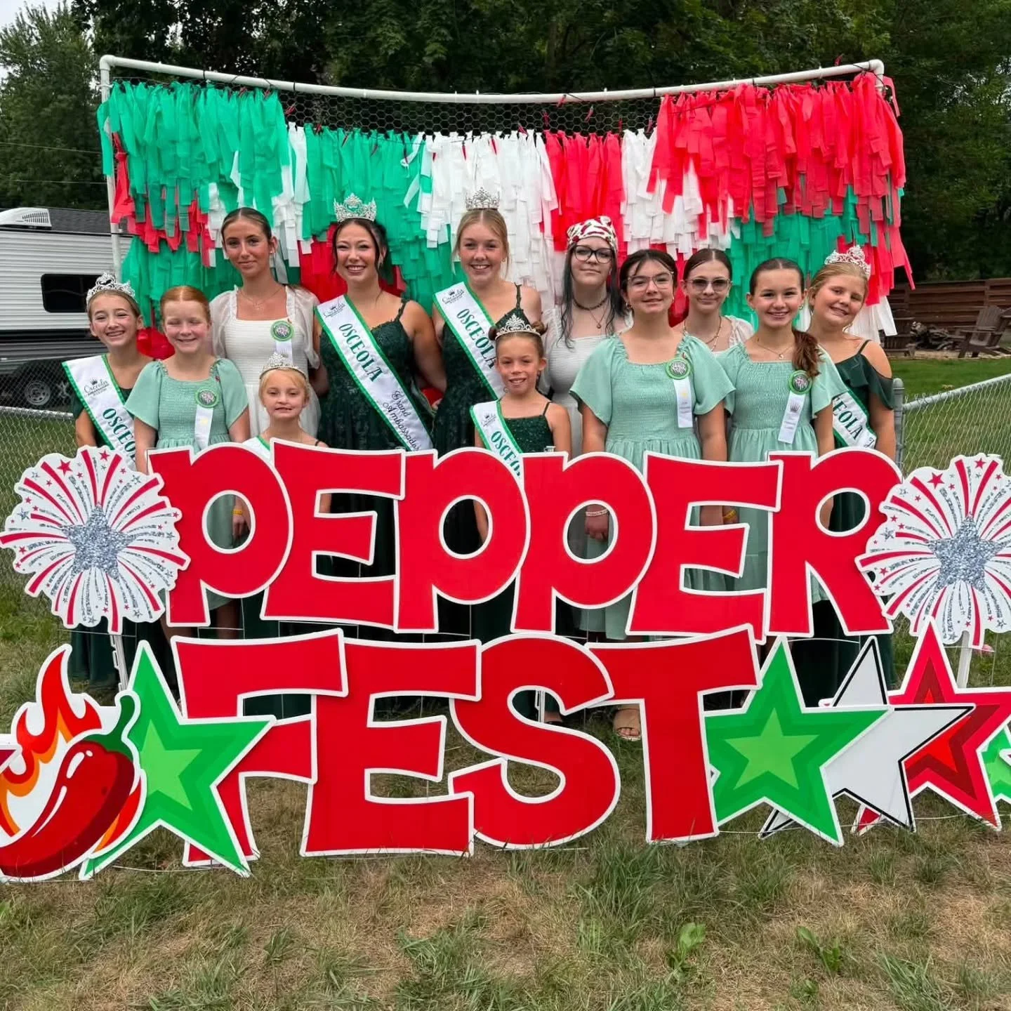 We had a absolute fun-tastic time at Pepper Fest! Sharing lots of laughs, making memories, and eating lots of spaghetti! 🌶☀️🍝