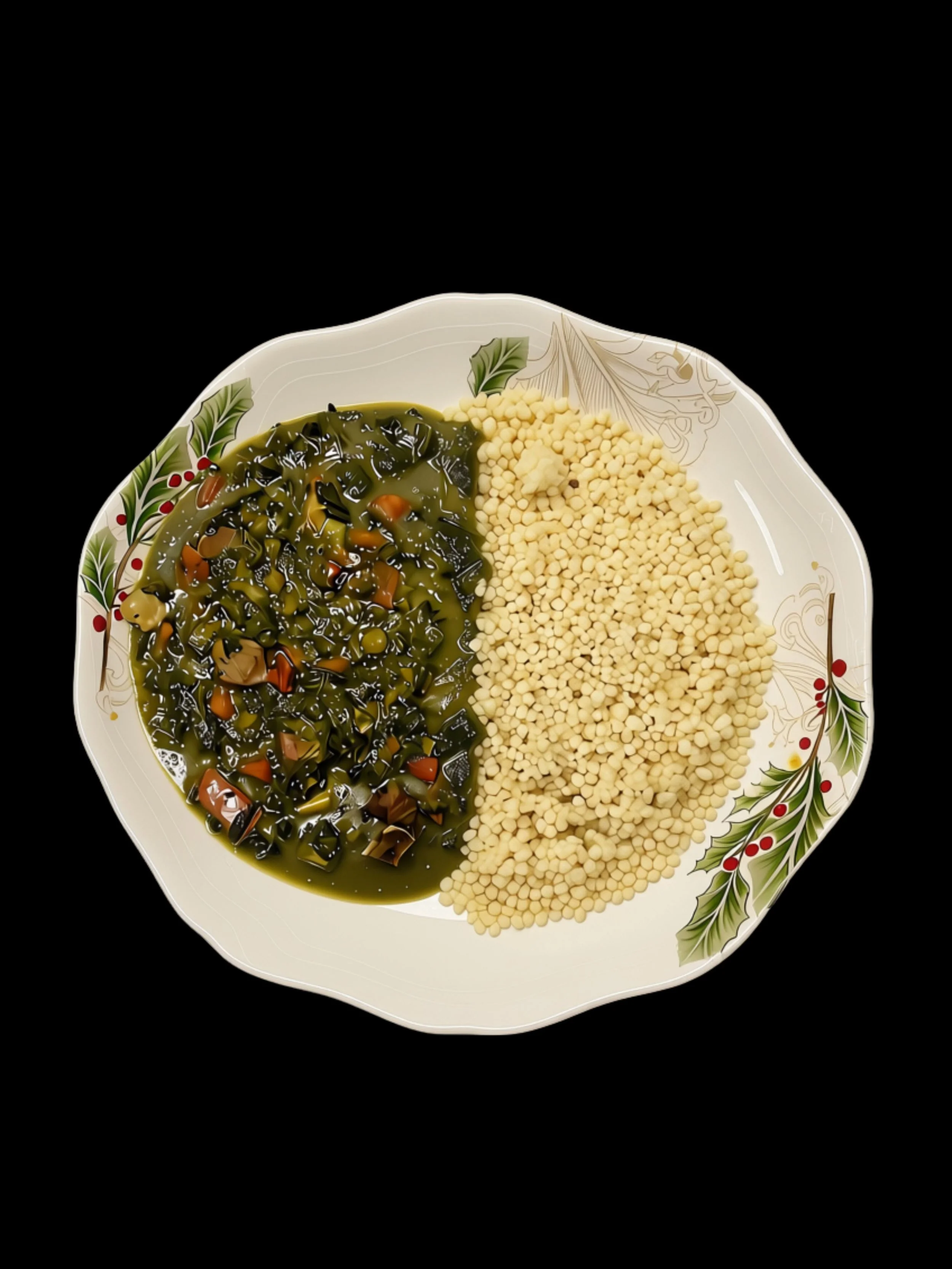 Spinach and Couscous