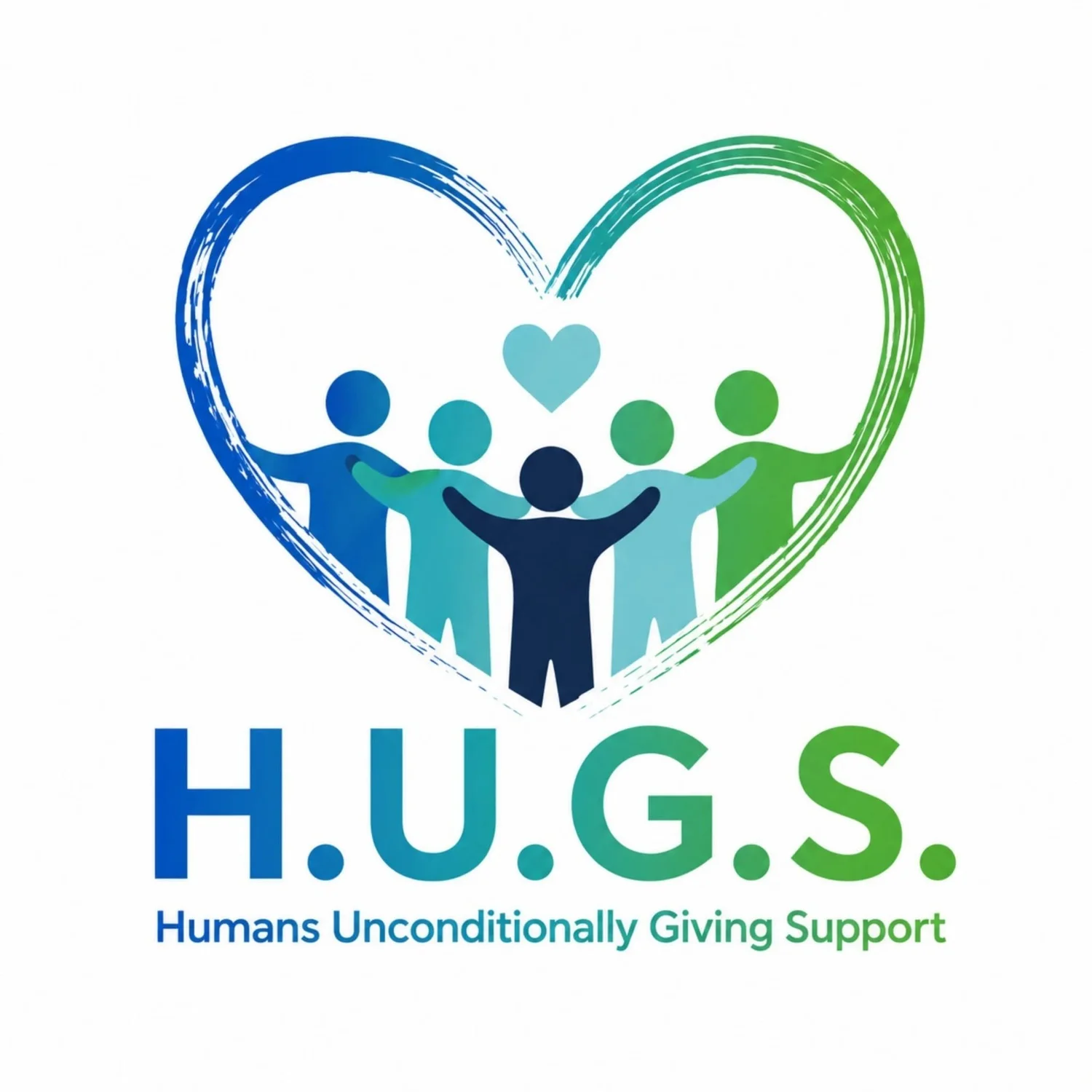 Humans Unconditionally Giving Support
