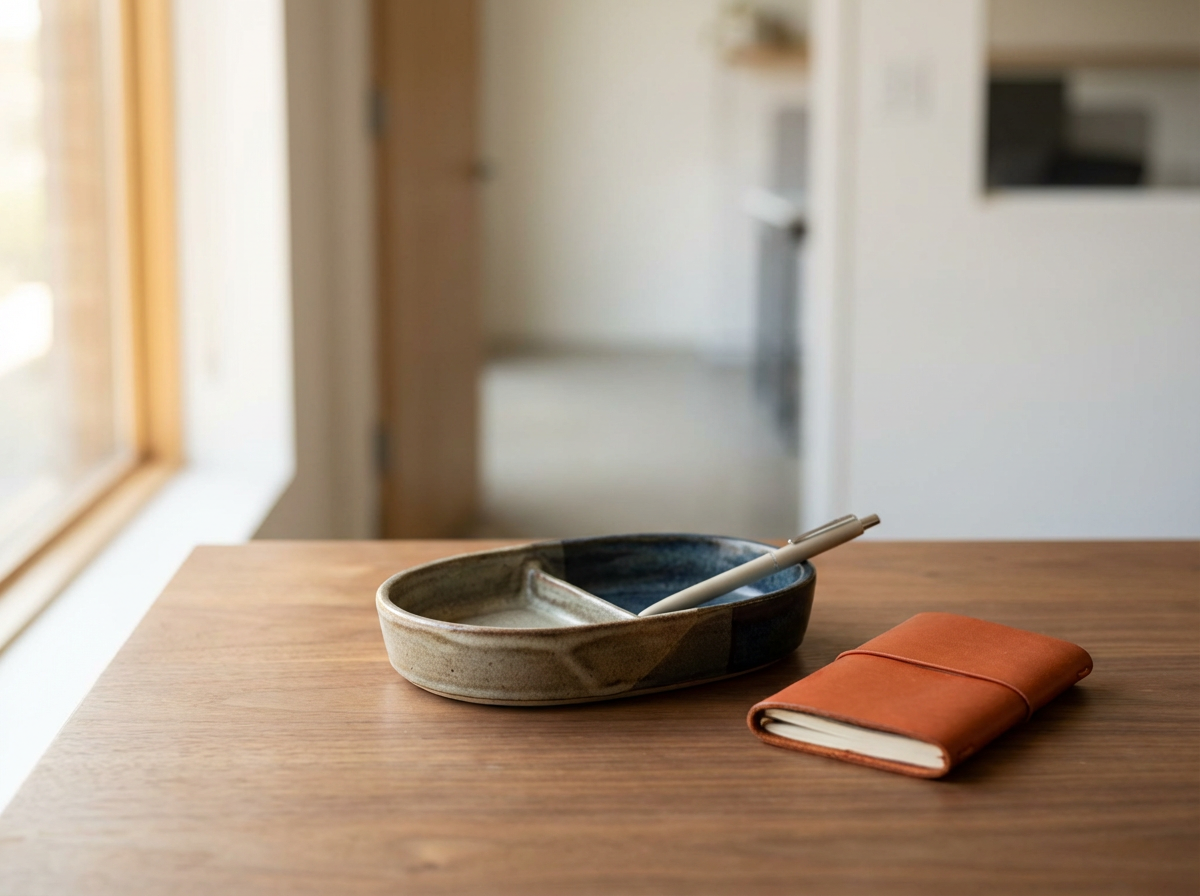 Ceramic Desk Organizer