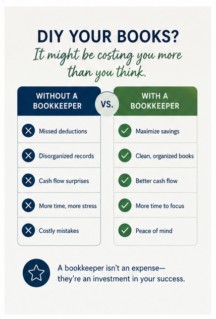 What Does a Bookkeeper Actually Do for You?