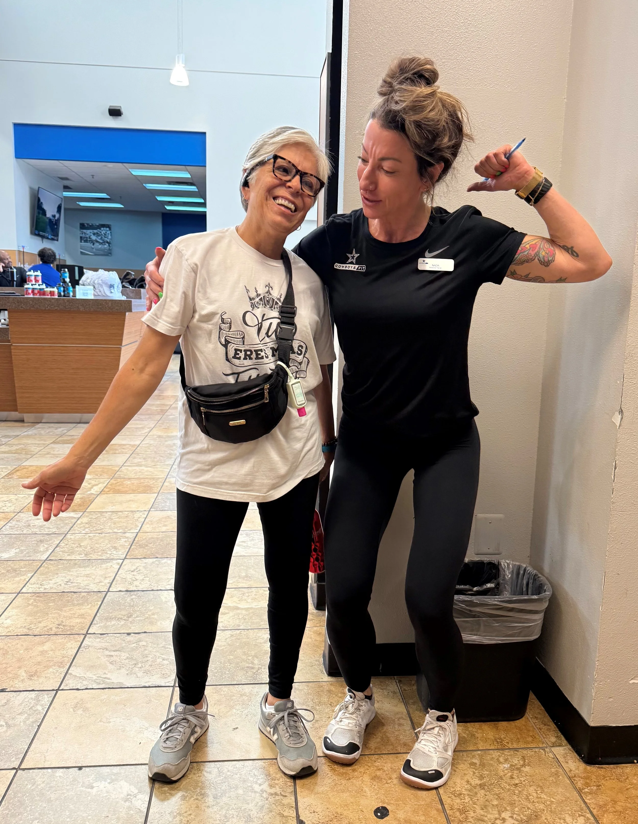 Maria gained 3 pounds a lean muscle in just 3 months! She put in serious work and never missed a session.