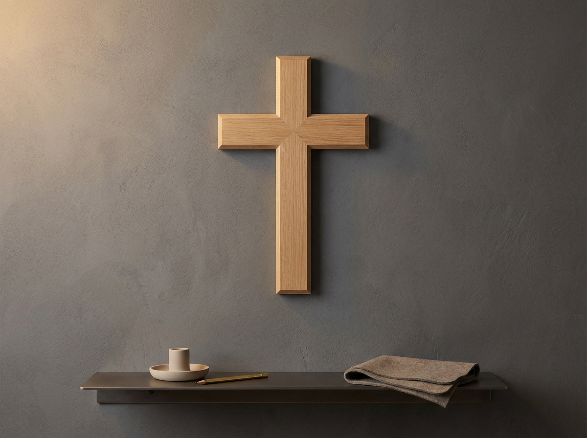 Wooden Wall Cross