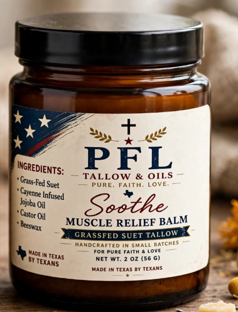 Soothe — Cayenne-Infused Tallow Balm