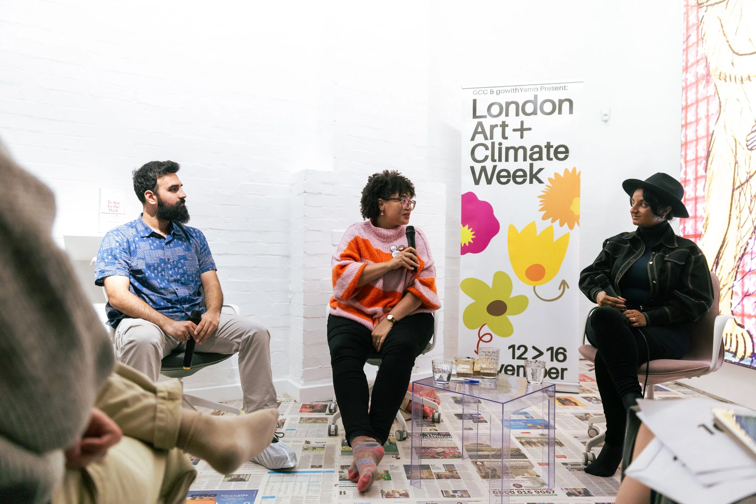 Art for a Climate Changed World
 
As the climate talks unfold in Brazil, join in an intimate conversation, ‘Art for a Climate Changed World’, with artist, activist, and creative strategist Suzanne Dhaliwal and Dr. Ama Josephine Budge Johnstone, to ex