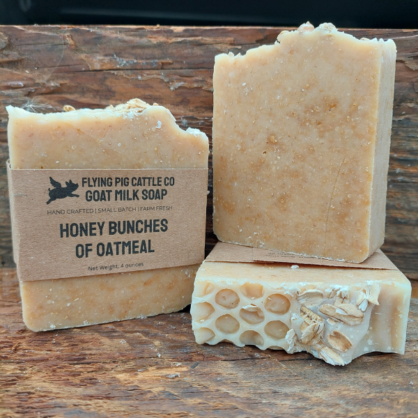 Honey Bunches of Oatmeal Goat Milk Soap