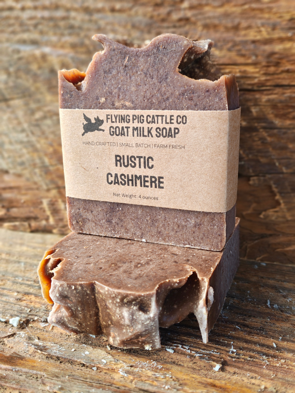 Rustic Cashmere Goat Milk Soap